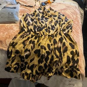 Cute Backless Romper